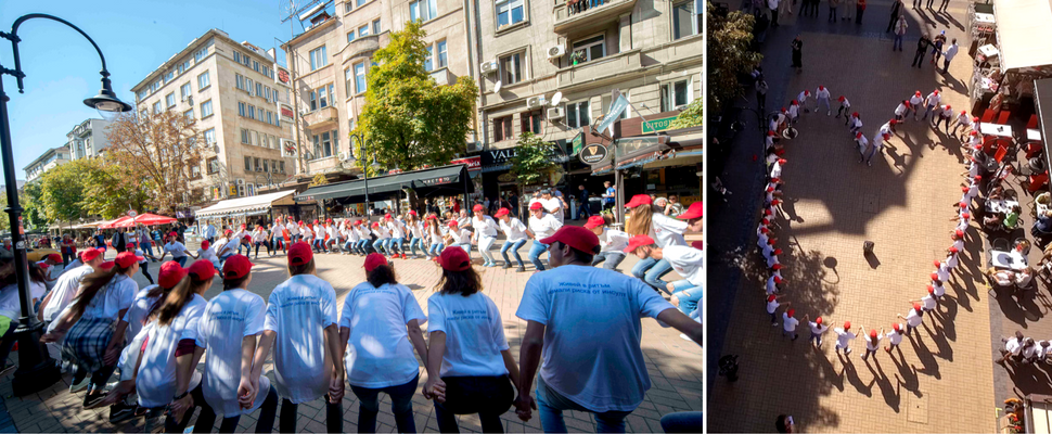 Boehringer Ingelheim brings rhythm into the heart of Sofia to launch a new stroke awareness campaign