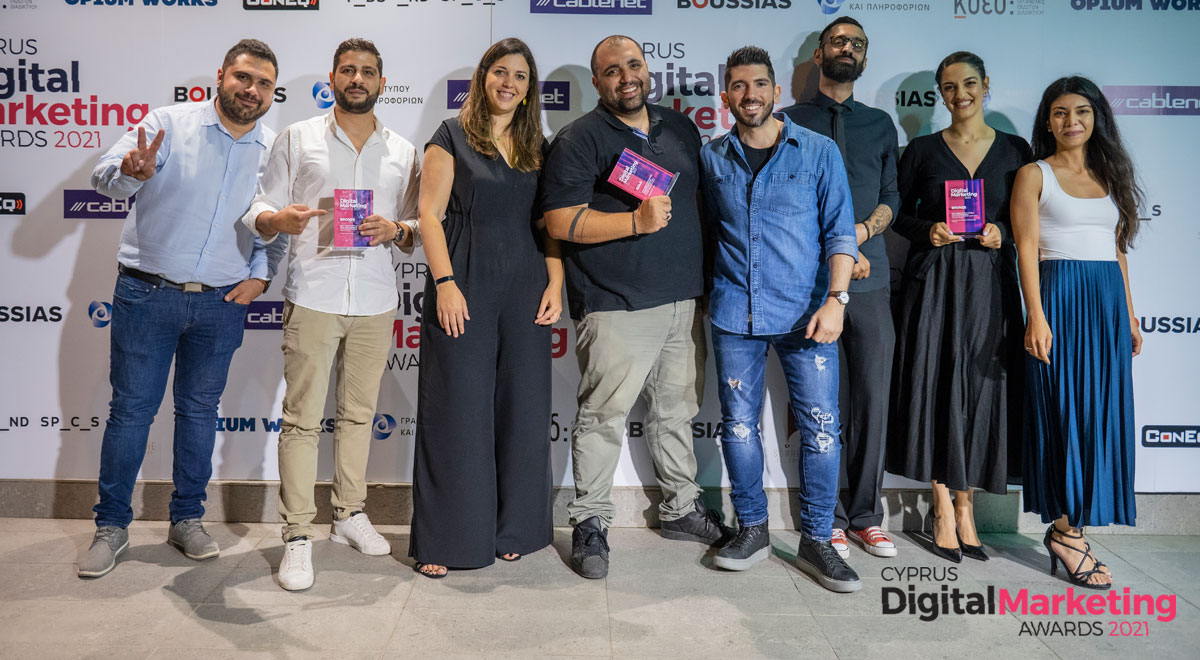 Action scoops three accolades at the Cyprus Digital Marketing Awards