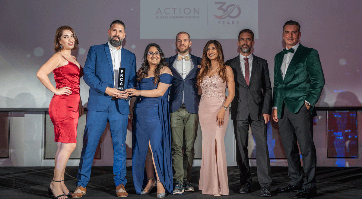 triple win for Action UAE at PRCA MENA Awards